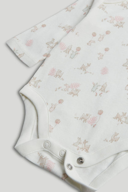 5 Pack My First Long-Sleeved Bodysuits