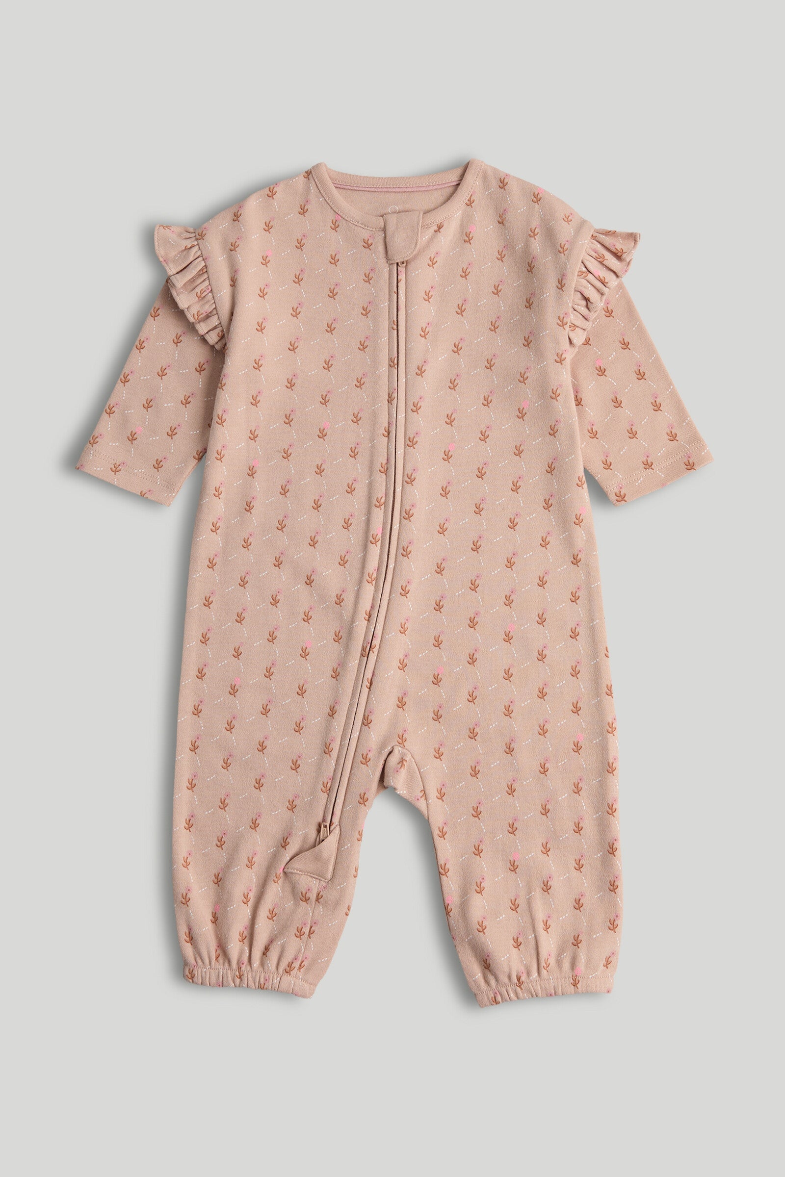 My First Zip-Up All-in-One - Pink / Up to 1 Month