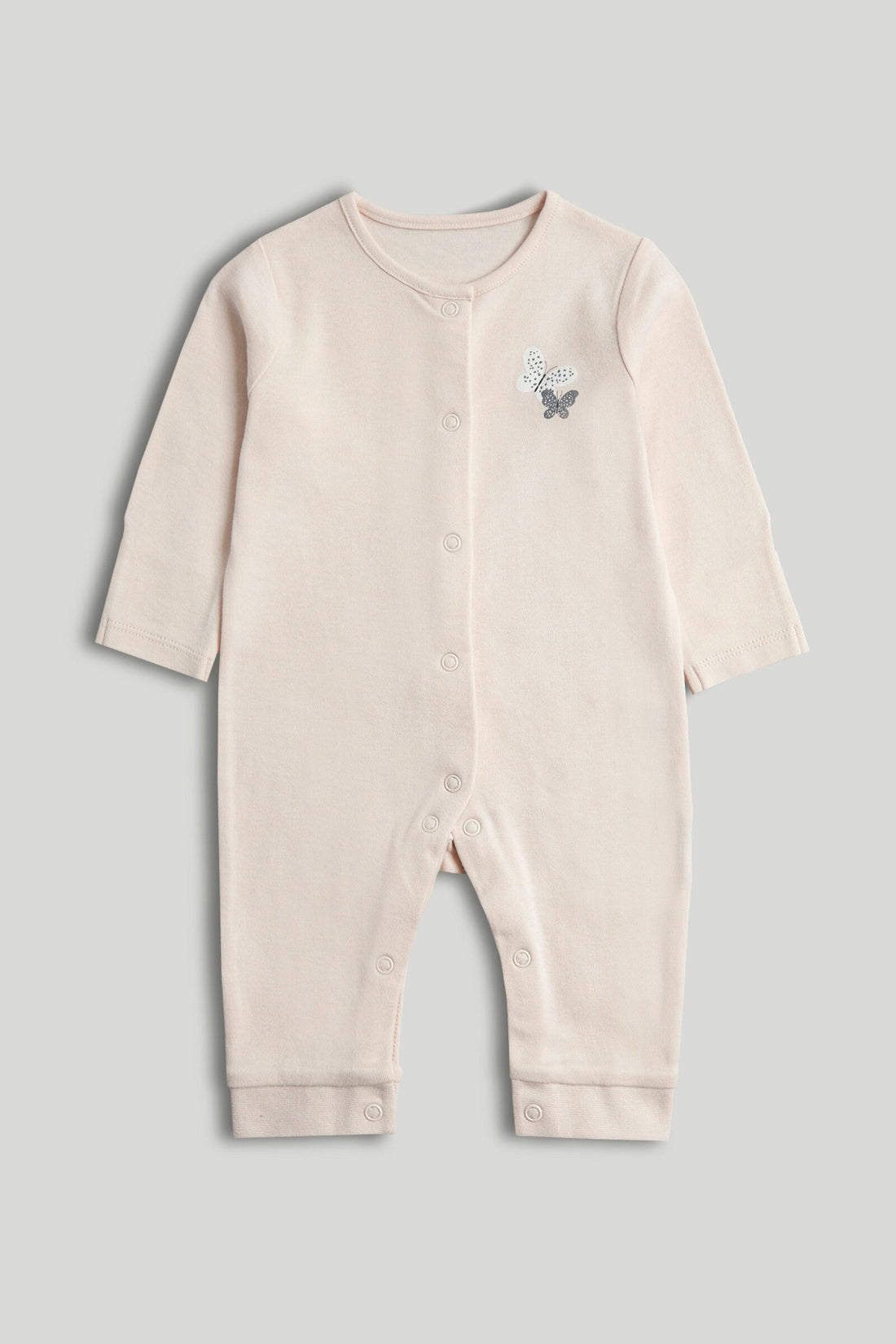 3 Pack Butterfly Footless Sleepsuits