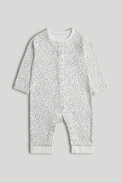 3 Pack Butterfly Footless Sleepsuits