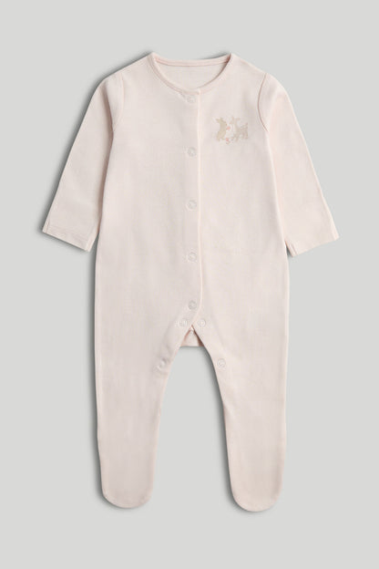 3 Pack My First Pink Sleepsuits