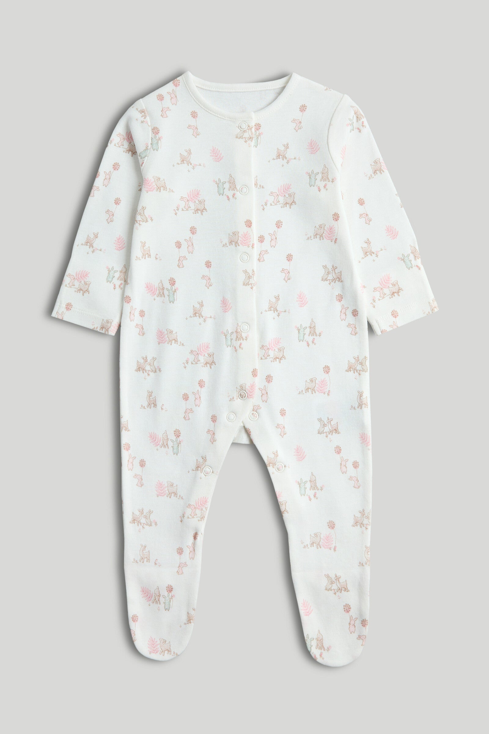 3 Pack My First Pink Sleepsuits