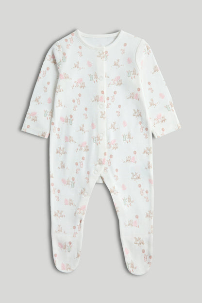 3 Pack My First Pink Sleepsuits