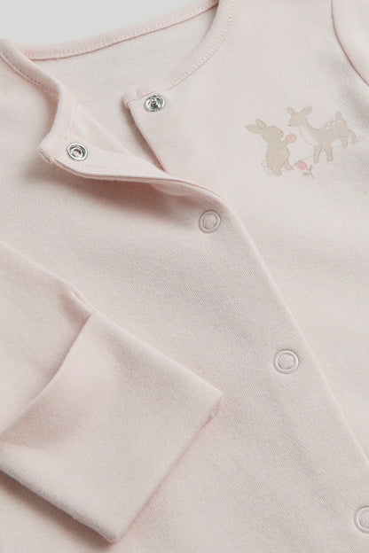 3 Pack My First Pink Sleepsuits