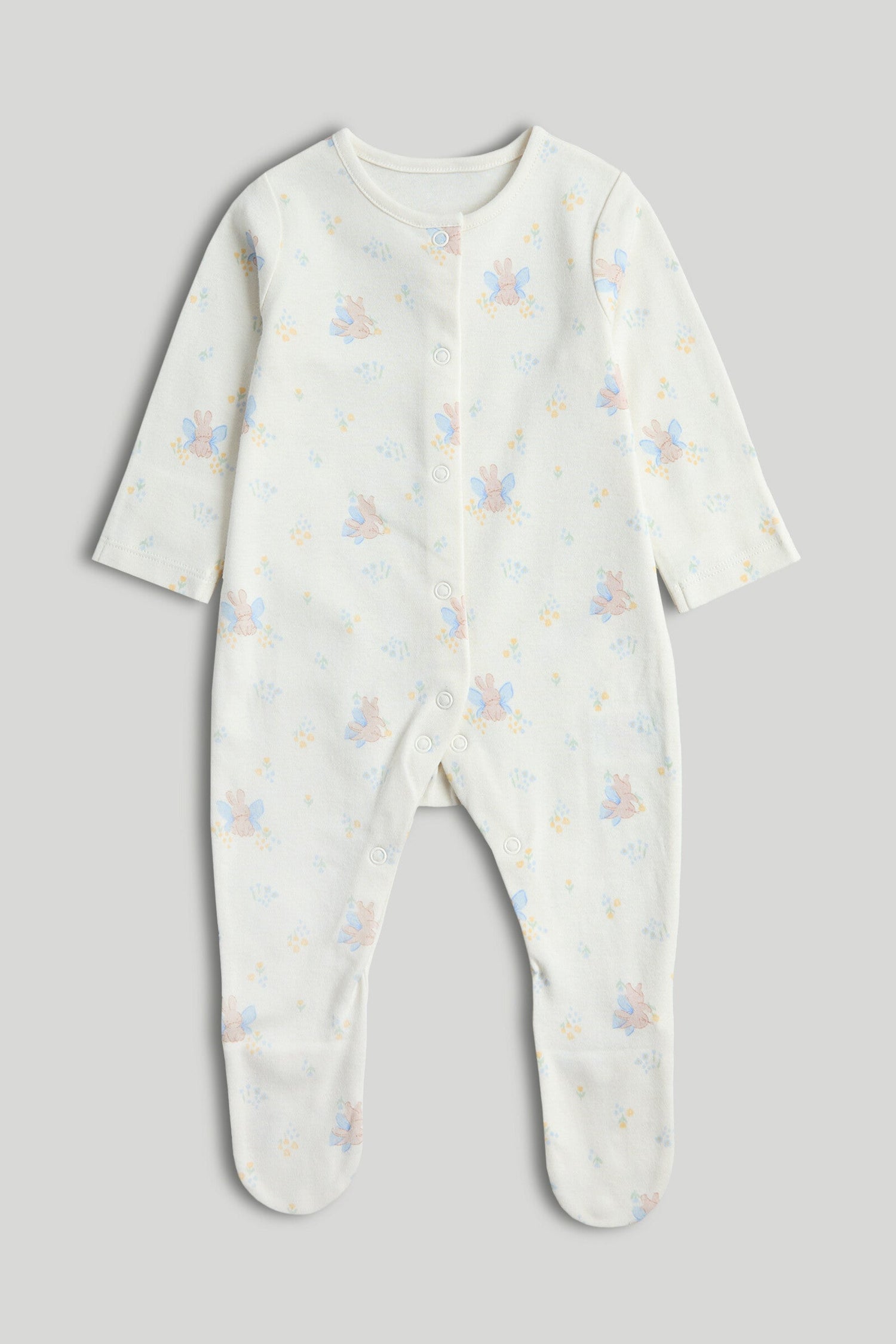 3 Pack Fairy Bunny Sleepsuits