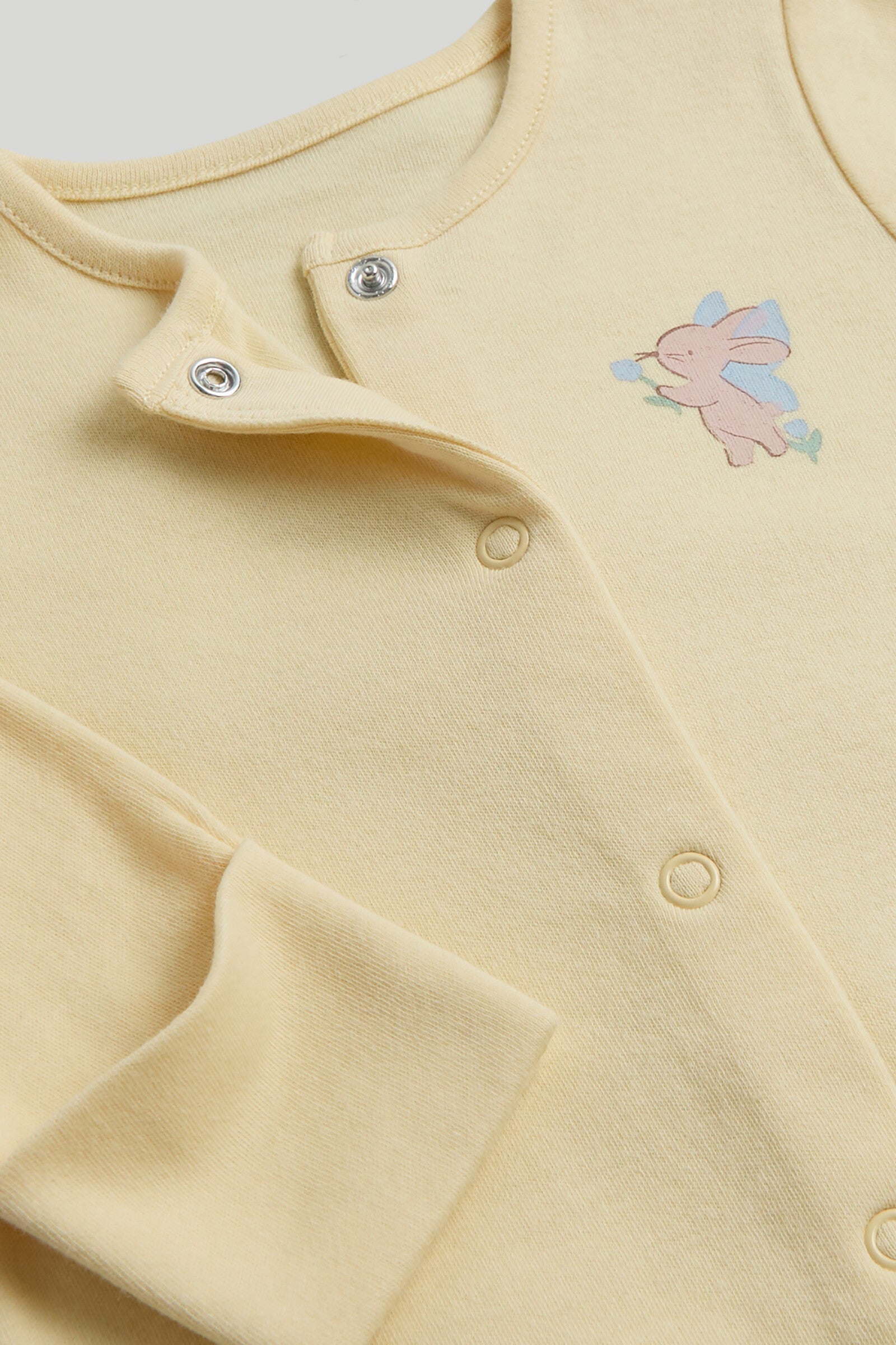 3 Pack Fairy Bunny Sleepsuits
