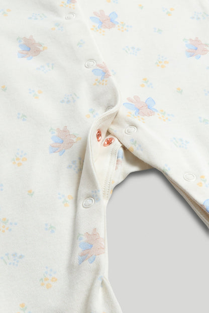 3 Pack Fairy Bunny Sleepsuits