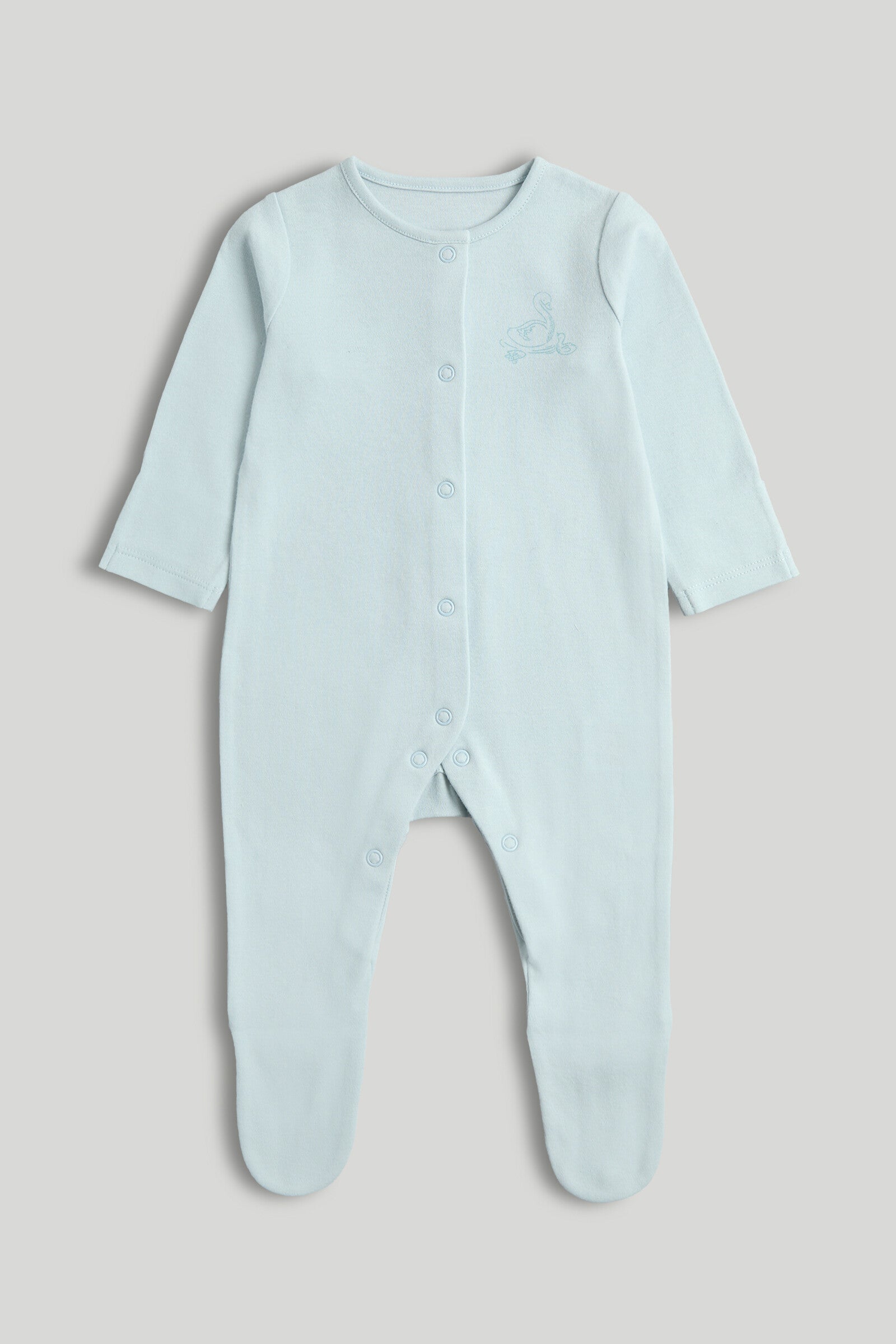 3 Pack Swan Sleepsuits