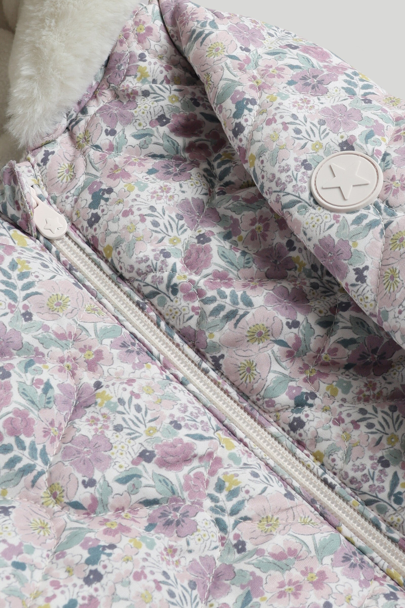 Floral Quilted Snowsuit