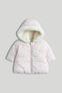 Pink Quilted Coat - Pink / 12-18 Months