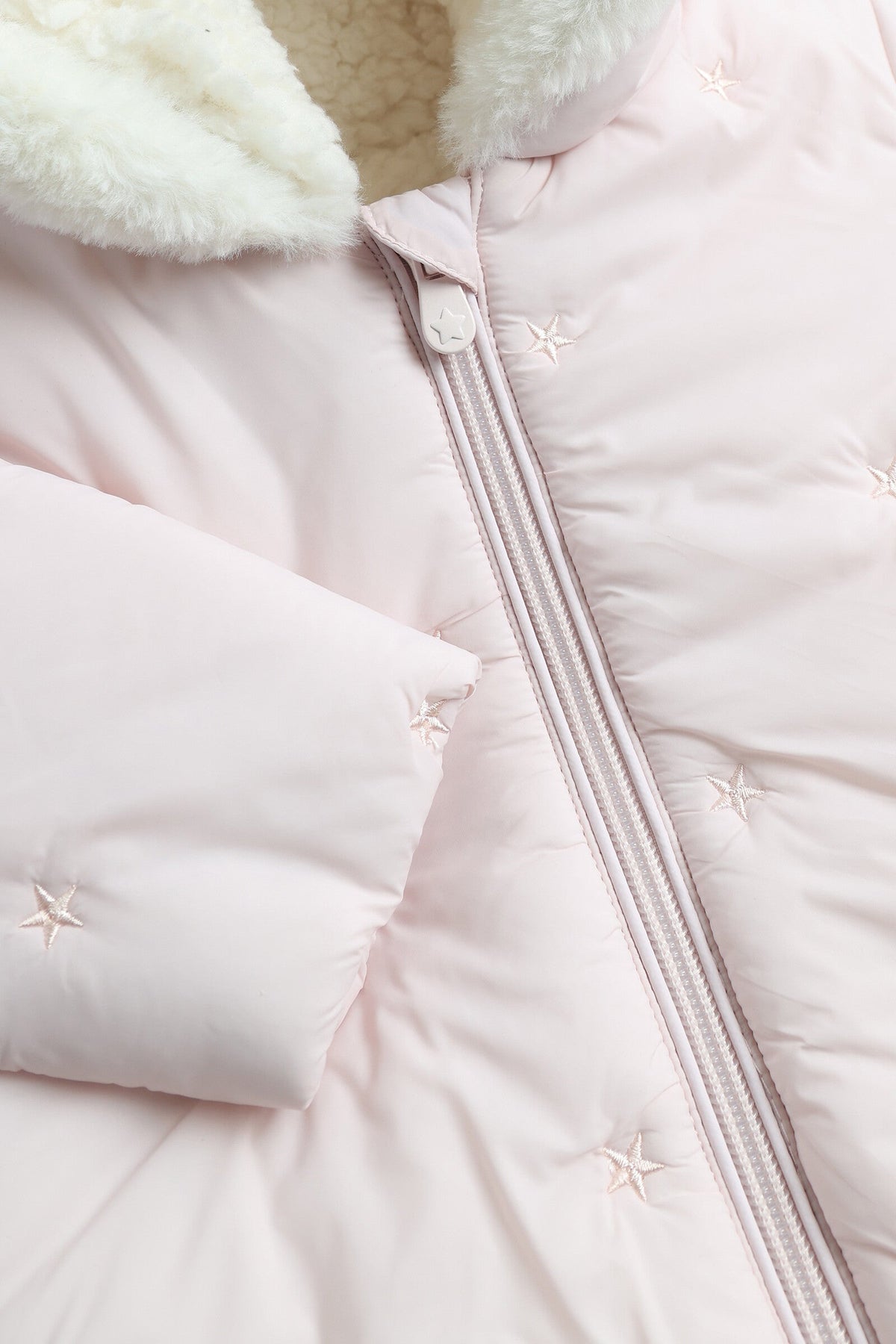 Pink Quilted Coat