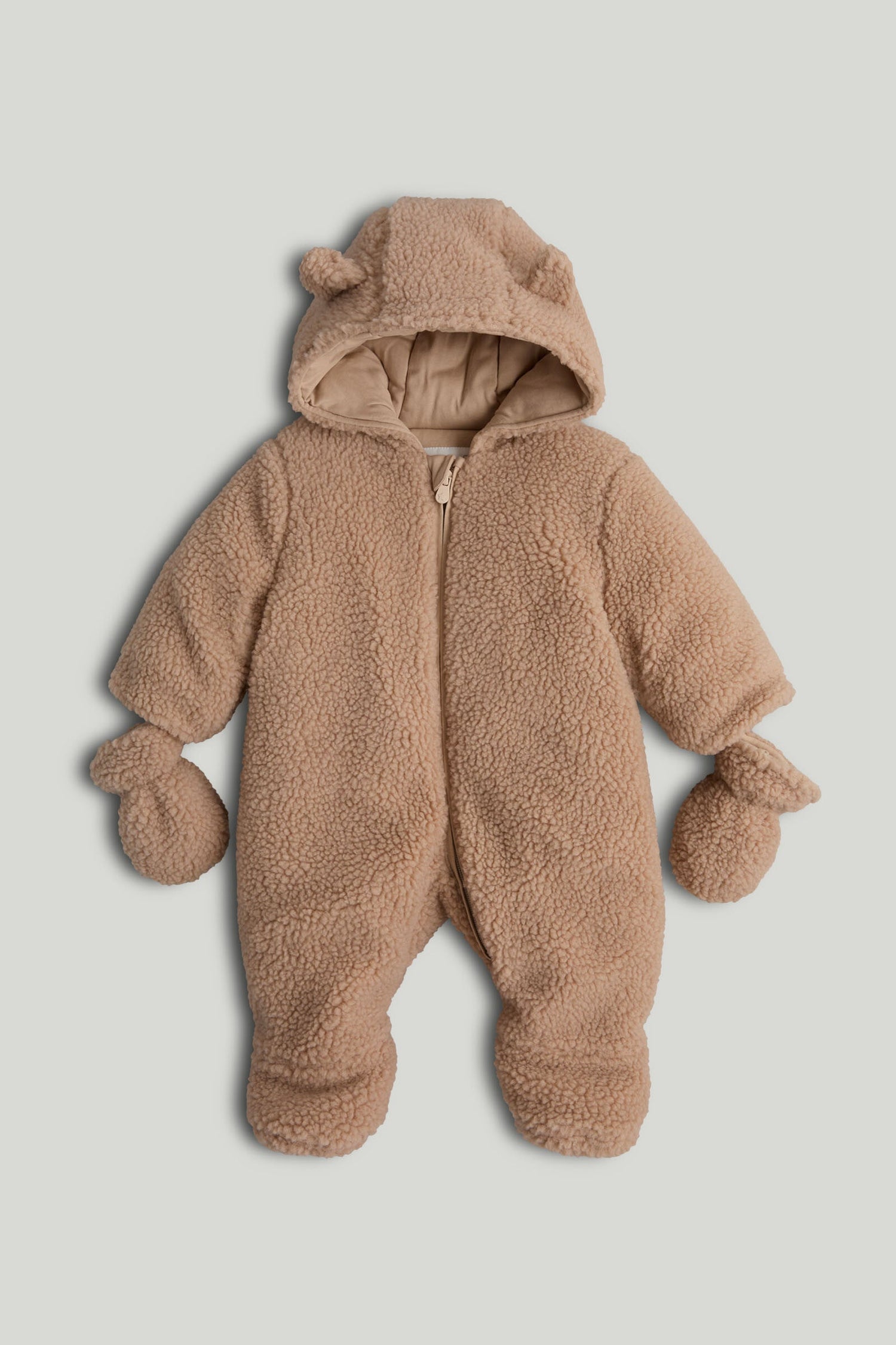 Brown Borg Snowsuit - Brown / Up to 1 Month
