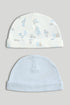 2 Pack My First Blue Baby Hats - Multicolor / 6-12 Months