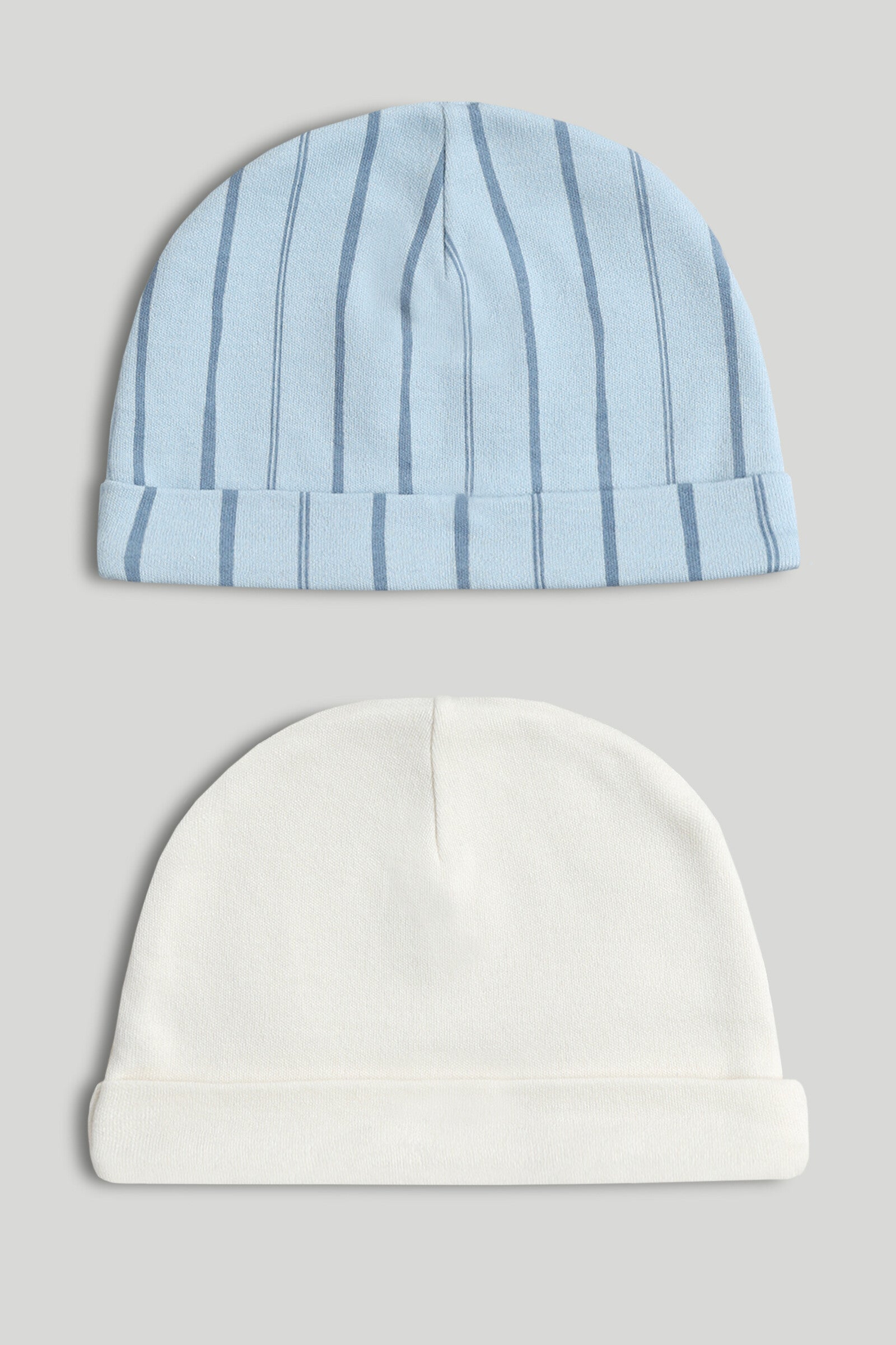 2 Pack My First Blue Baby Hats - Multicolor / 1-3 Months