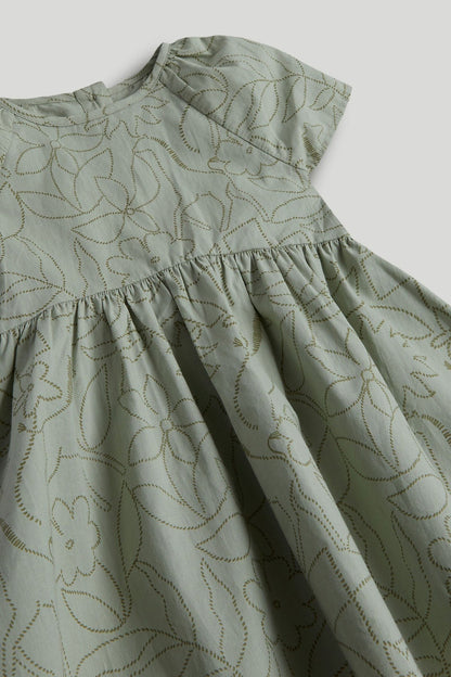 Green Cotton Dress