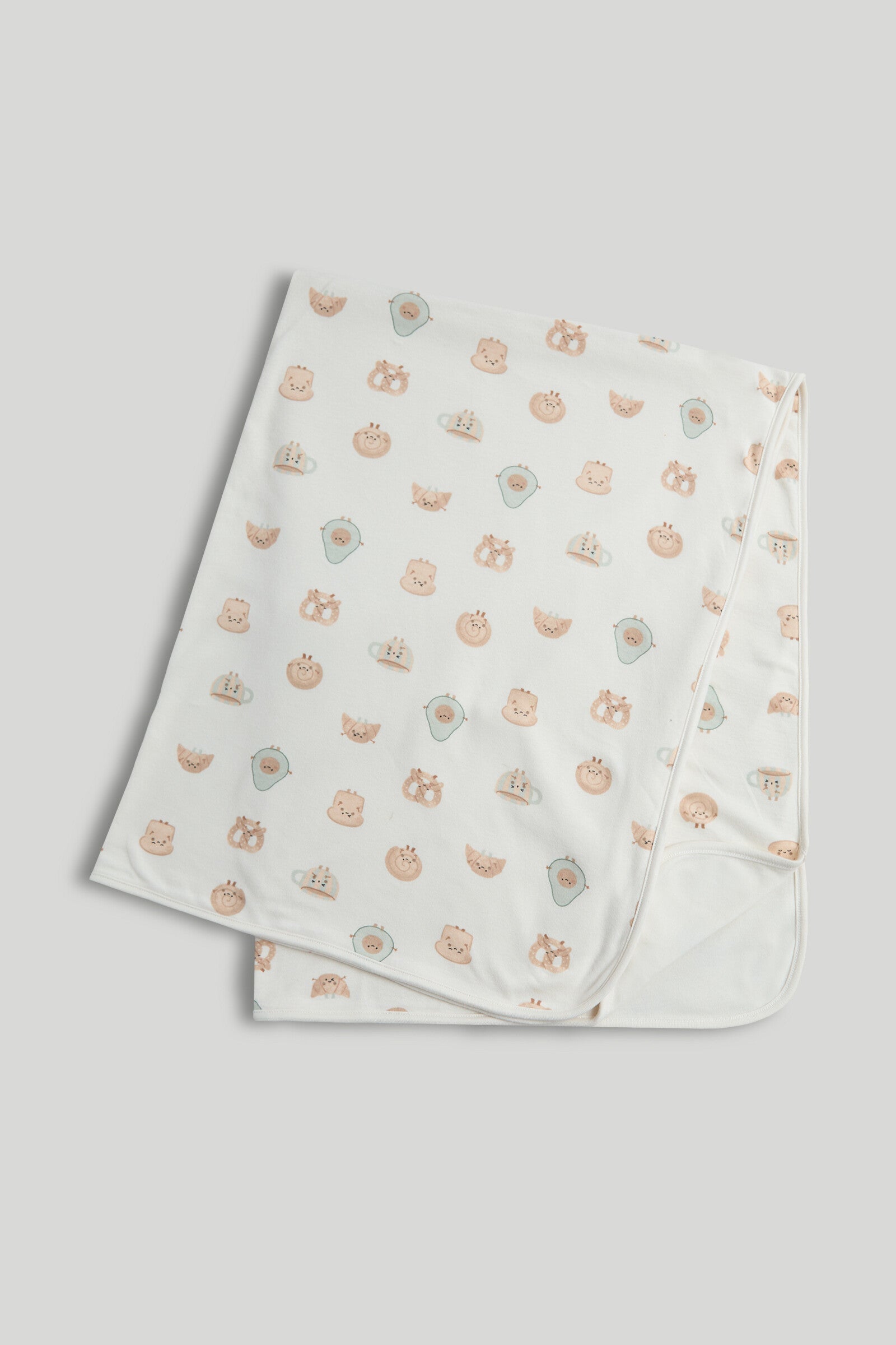 My First Cotton Shawl - Beige
