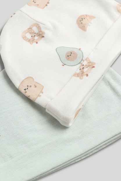 2 Pack My First Baby Hats