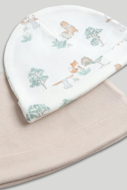 2 Pack My First Baby Hats