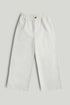 Wide Leg Cotton Jeans - Blue / 9-10 Years