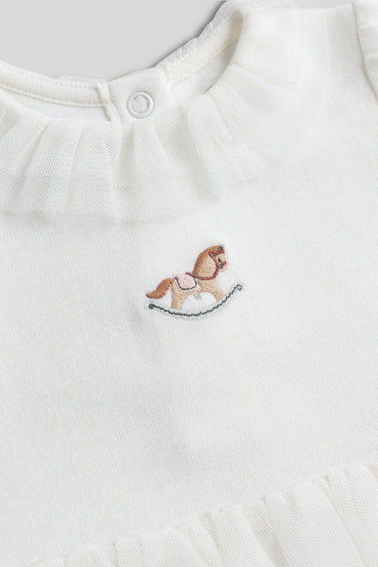 White Tutu Bodysuit