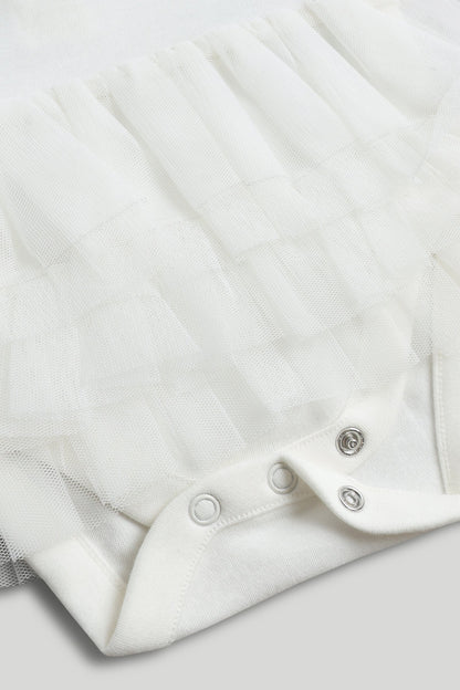 White Tutu Bodysuit