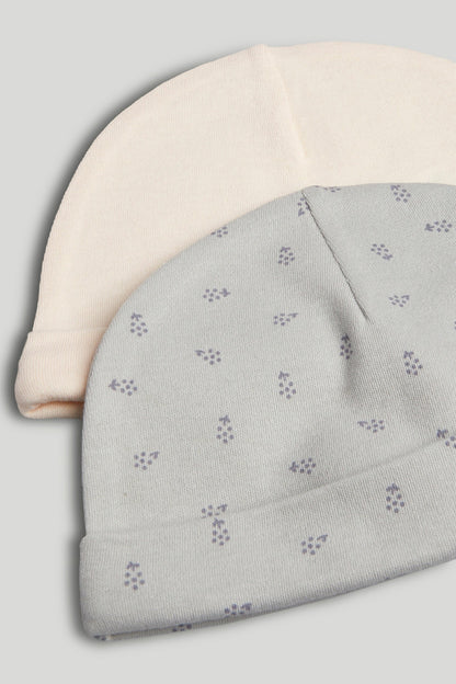 2 Pack Cotton Baby Hats