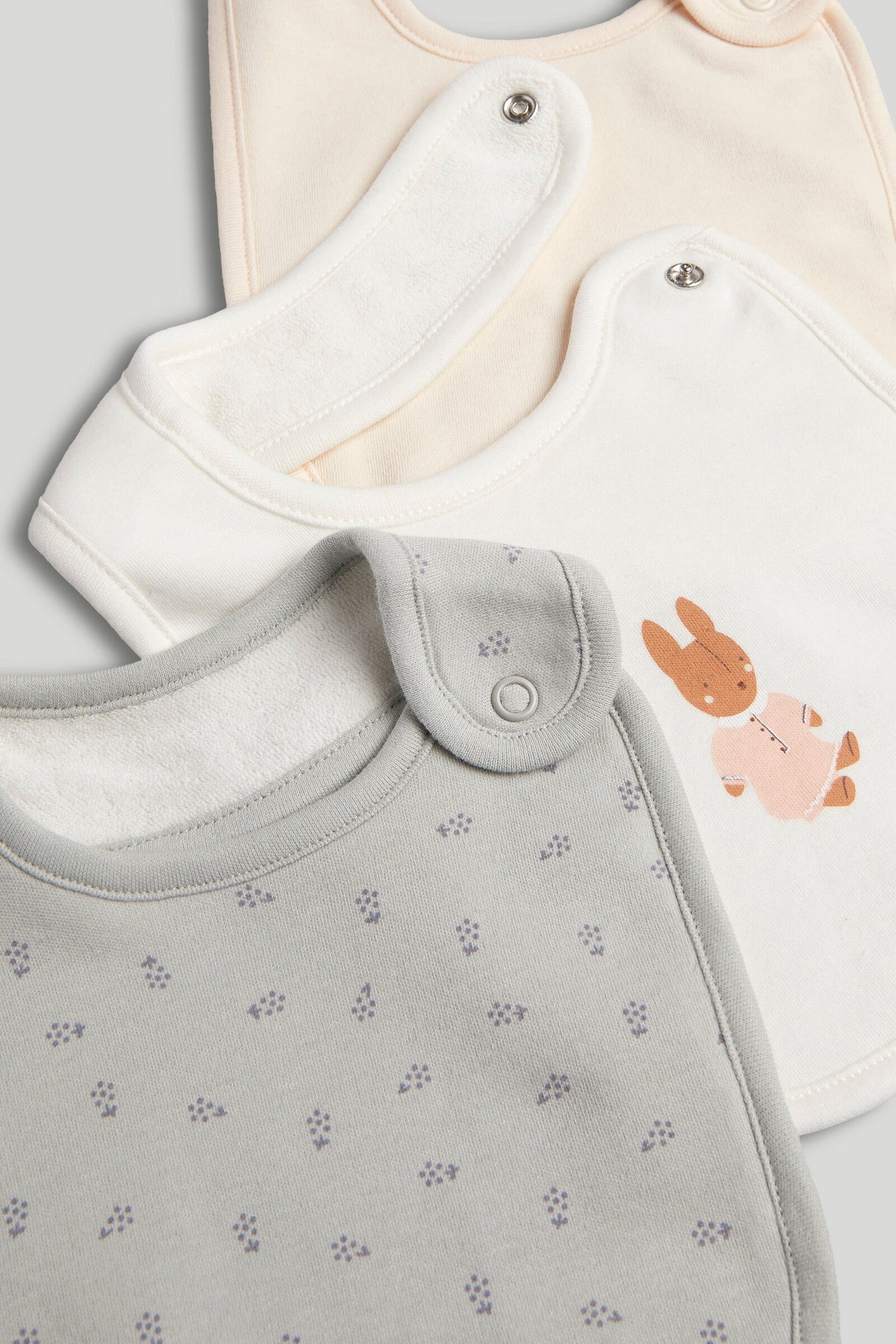 3 Pack Newborn Bibs
