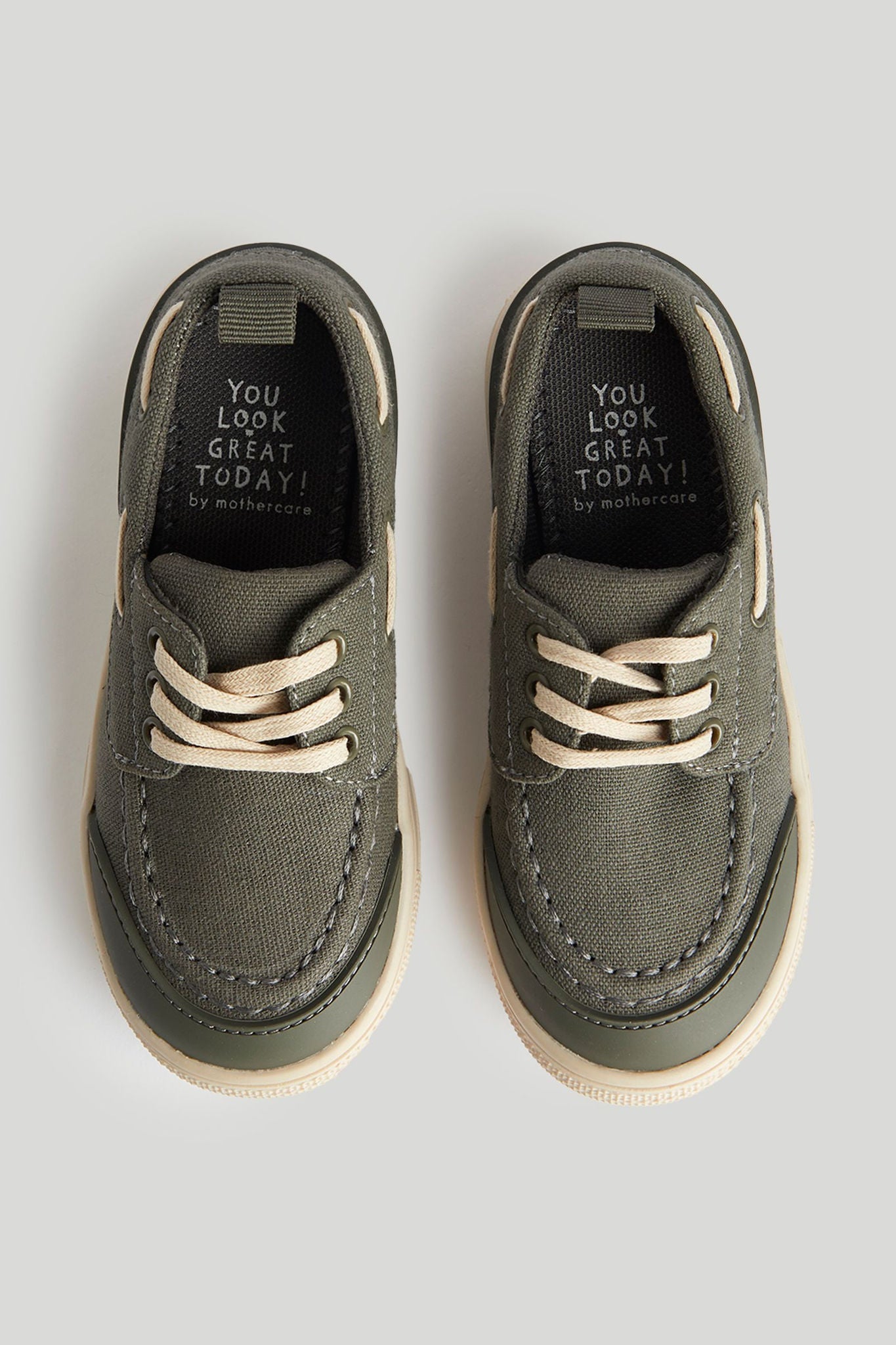 Khaki Boat Shoes