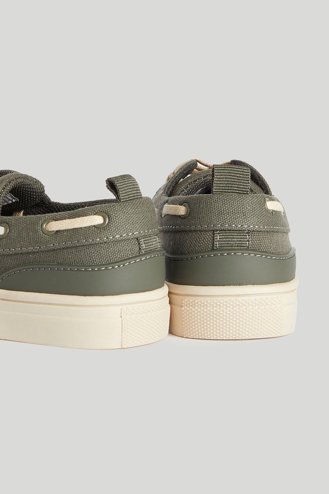 Khaki Boat Shoes