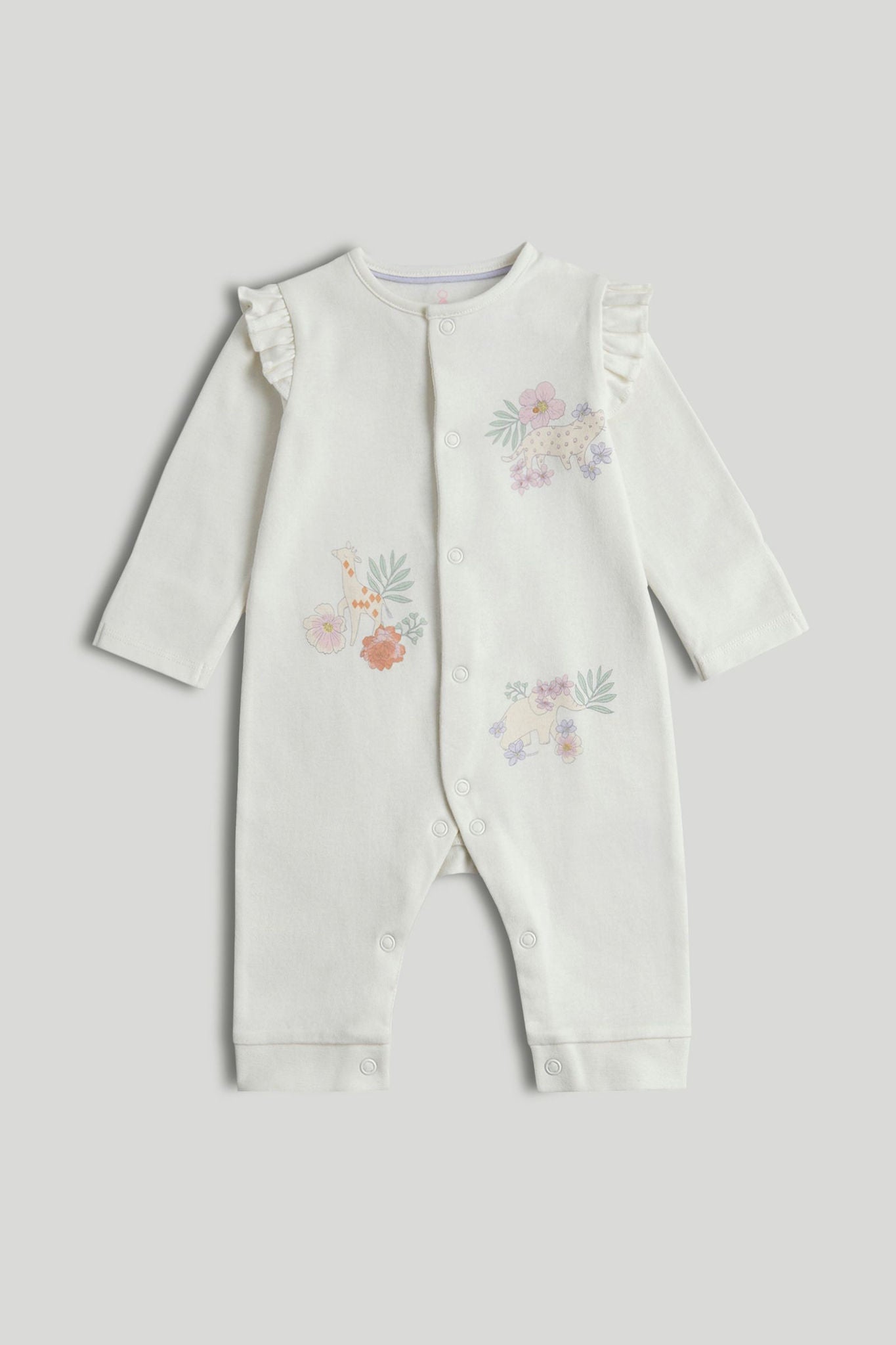 3 Pack Tropical Footless Sleepsuits