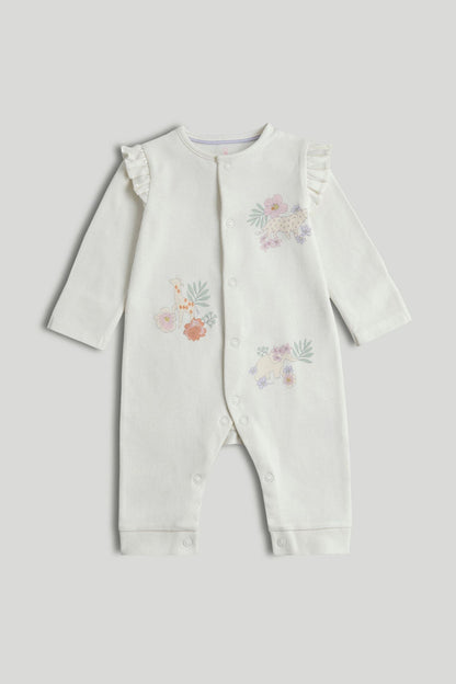 3 Pack Tropical Footless Sleepsuits