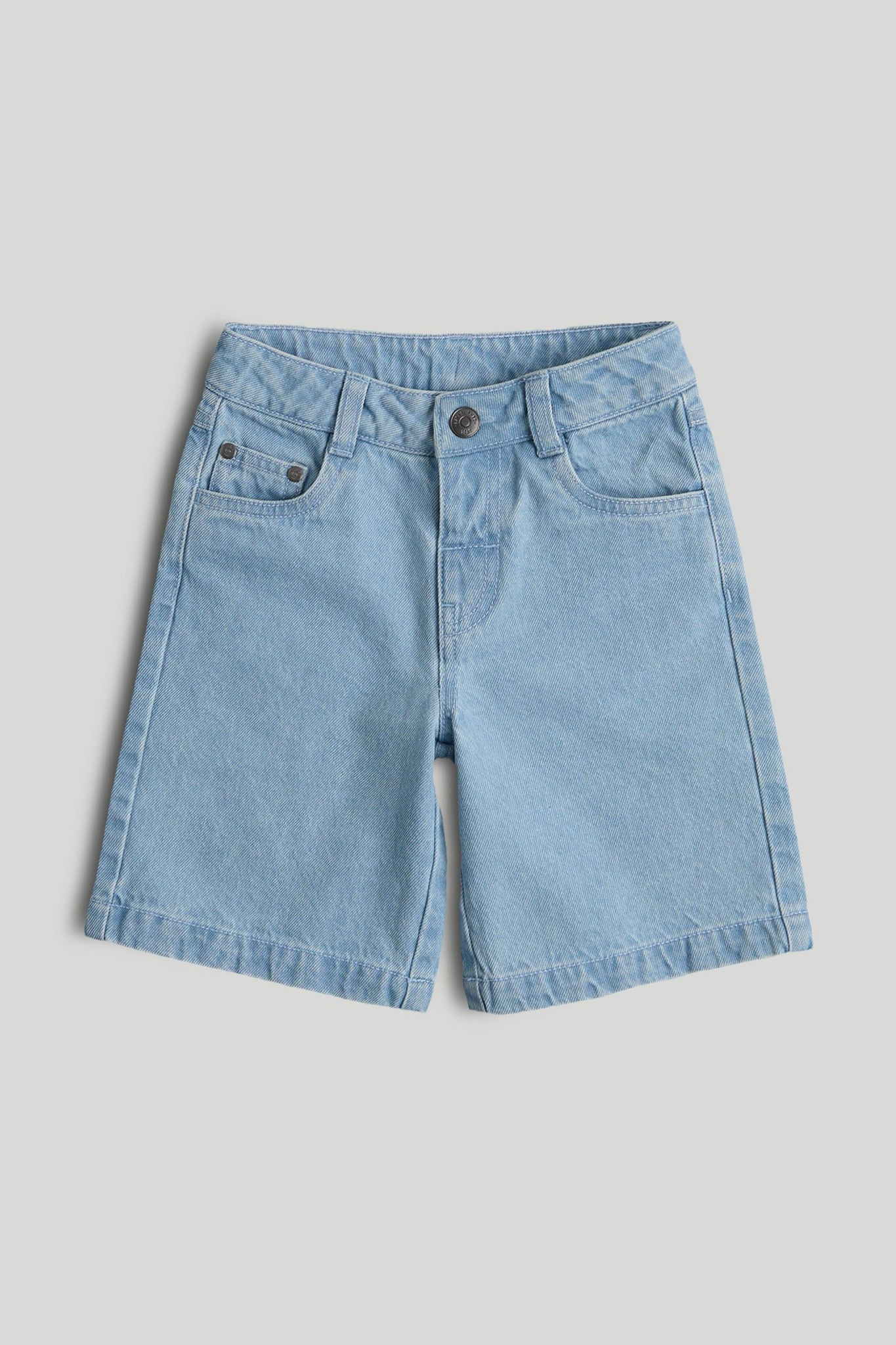 Denim Bermuda Shorts - Blue / 9-10 Years