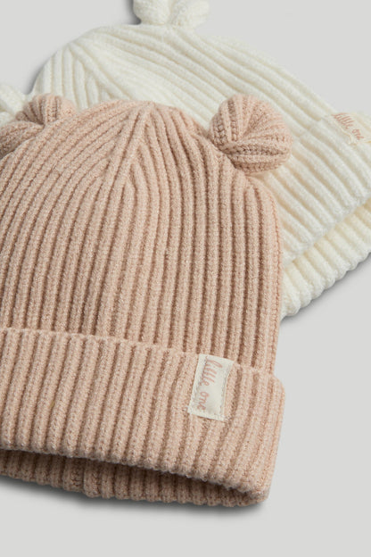 2 Pack Knitted Hats