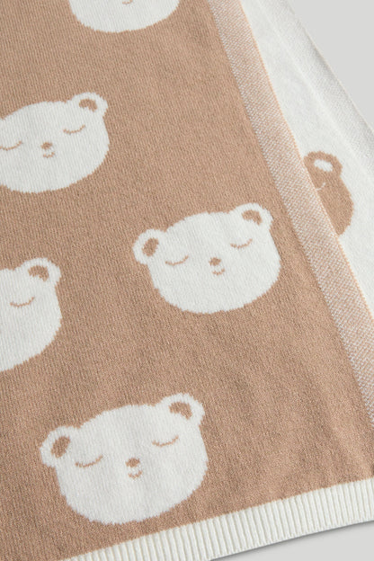Bear Knitted Shawl