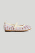 Floral Mesh Ballerina Shoes - Multi / 1-1.5 Years