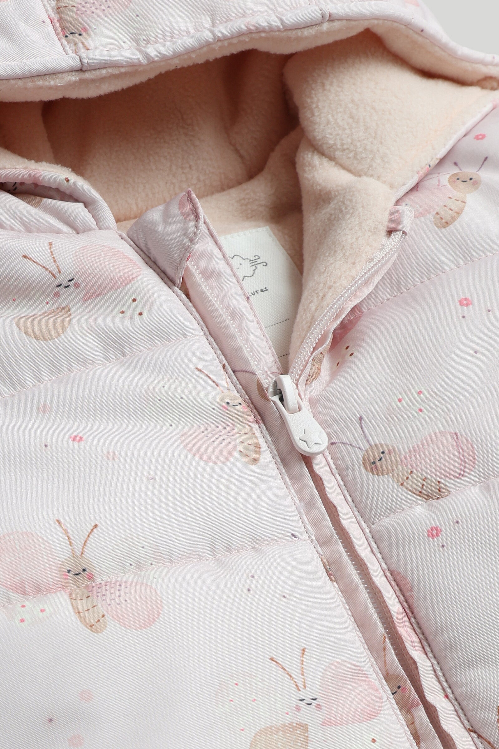 Pink Butterfly Snowsuit