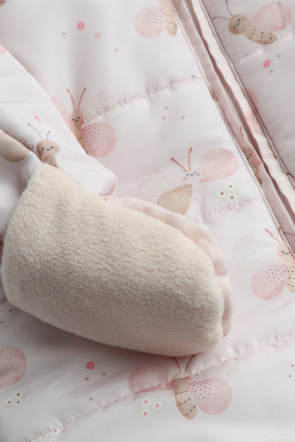 Pink Butterfly Snowsuit