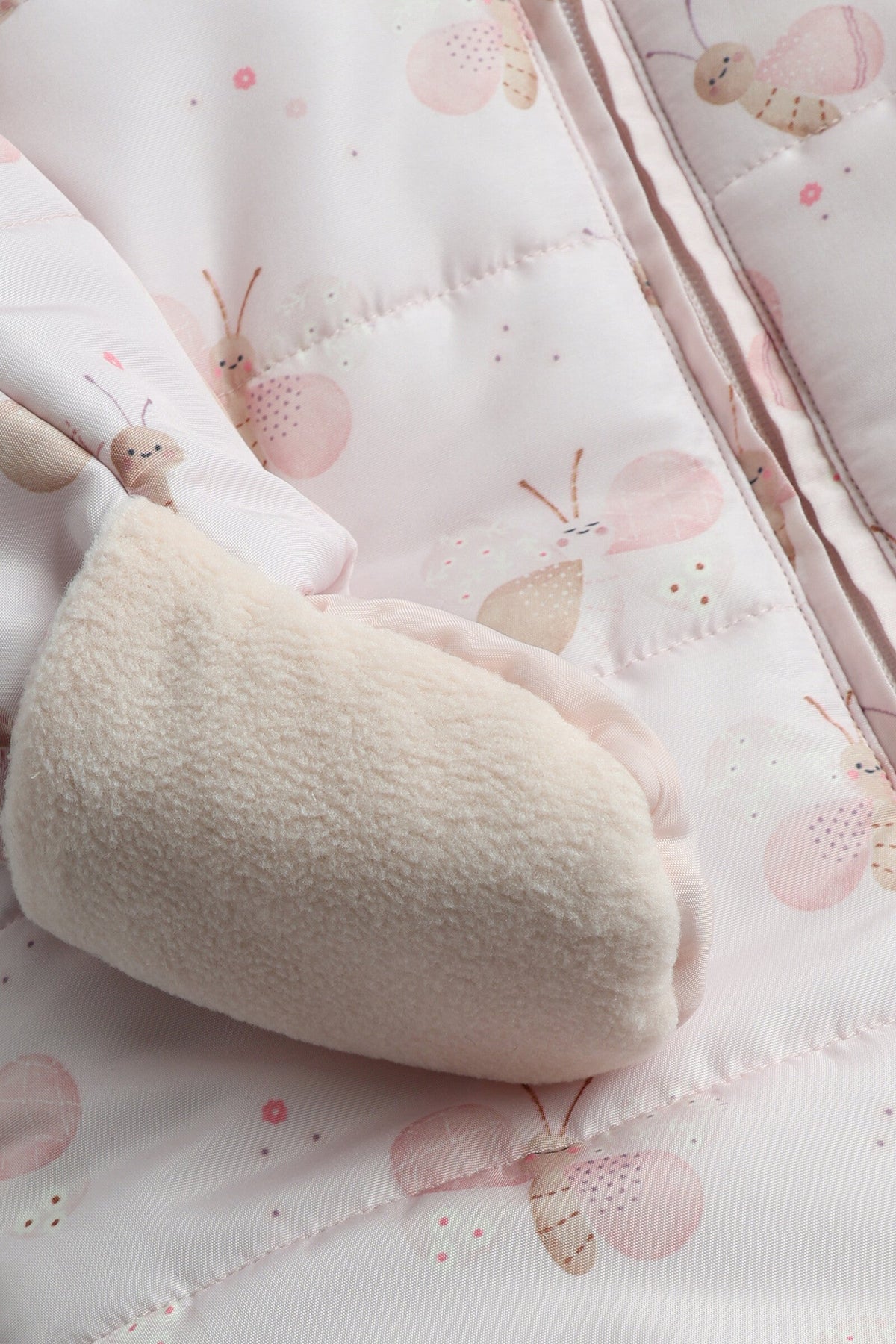 Pink Butterfly Snowsuit
