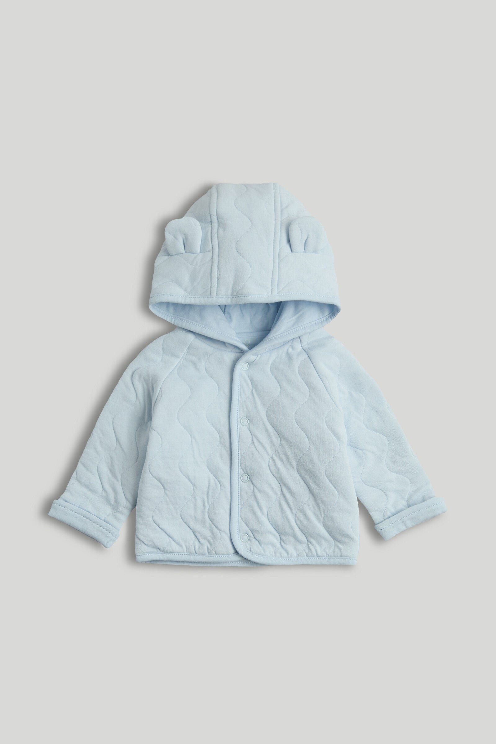 Blue Quilted Jacket - Blue / 12-18 Months