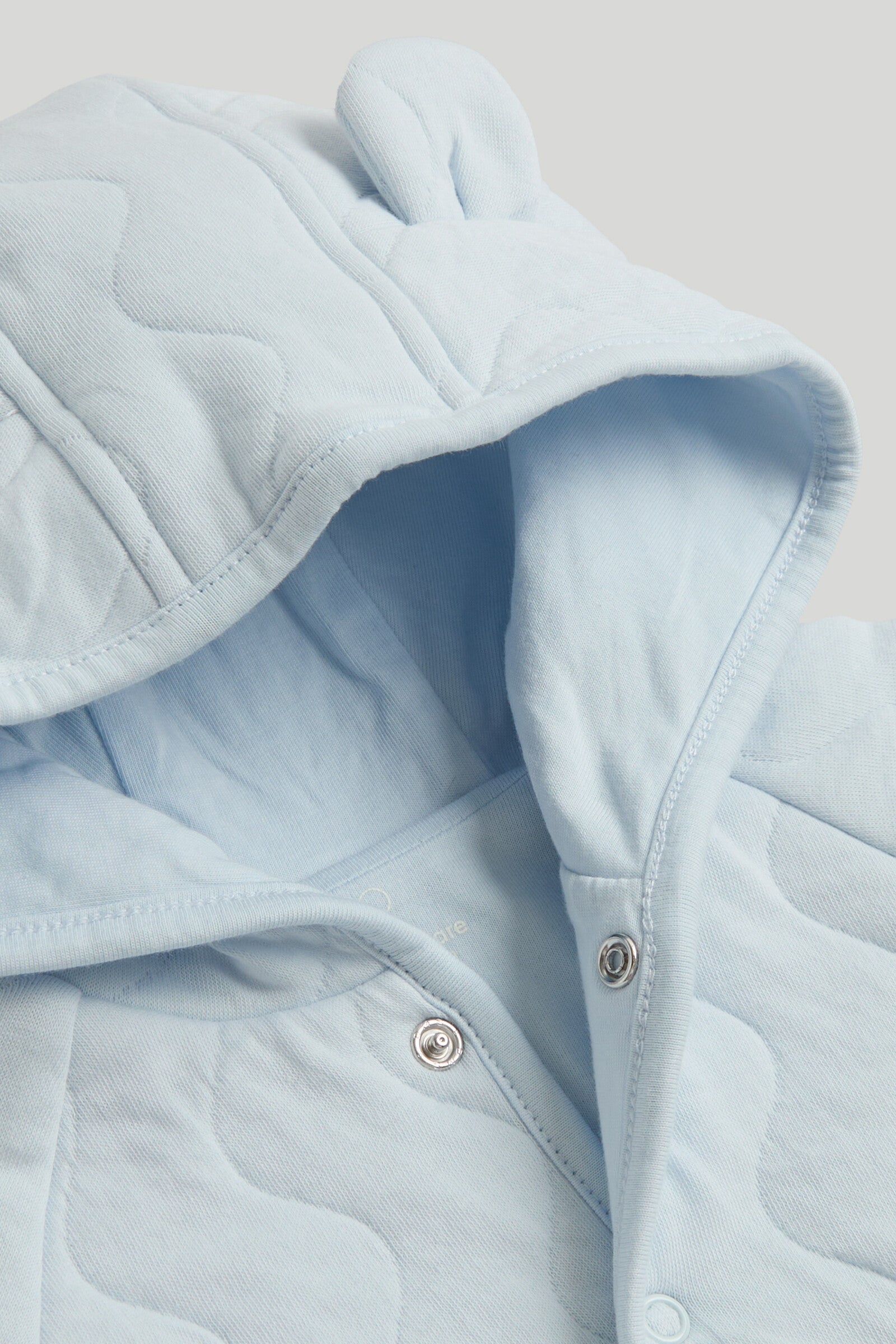 Blue Quilted Jacket