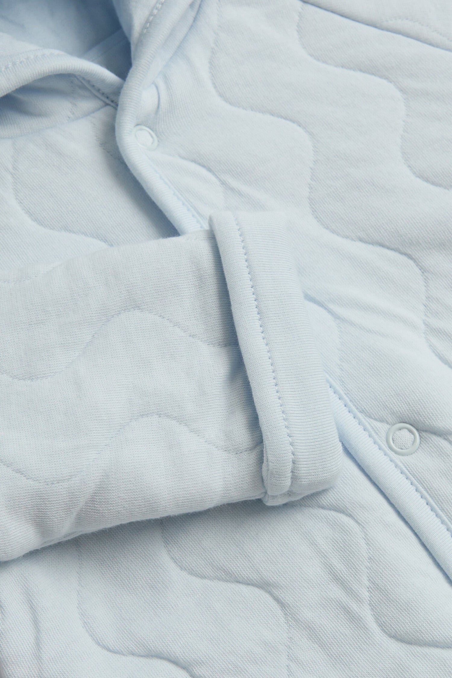 Blue Quilted Jacket