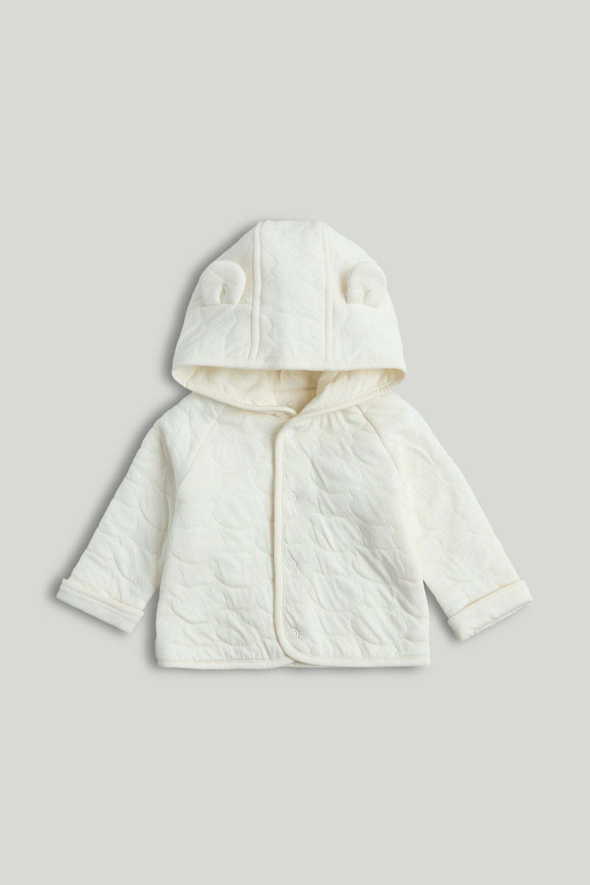 Cream Quilted Jacket