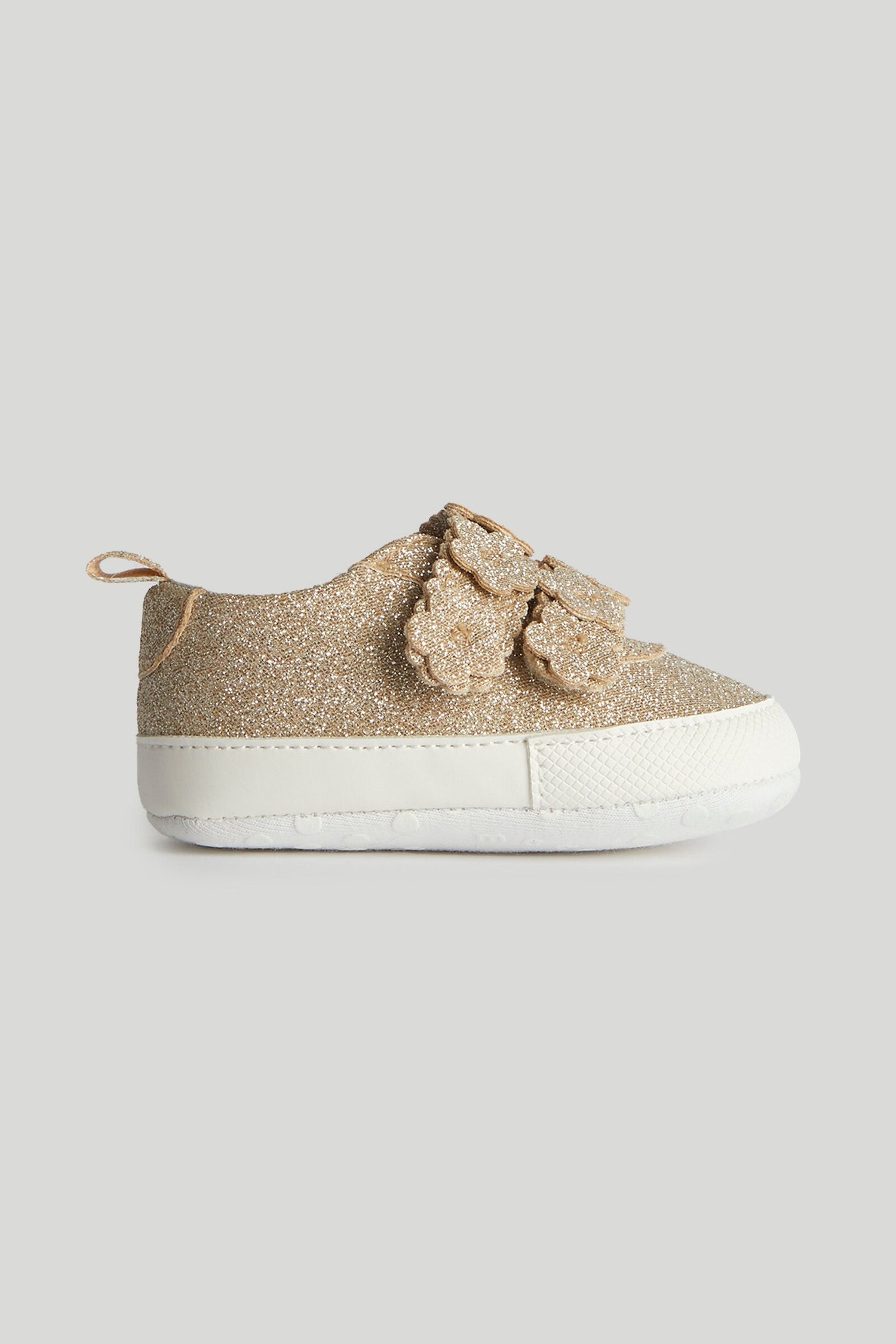 Gold Pram Trainers - Gold / 12-18 Months
