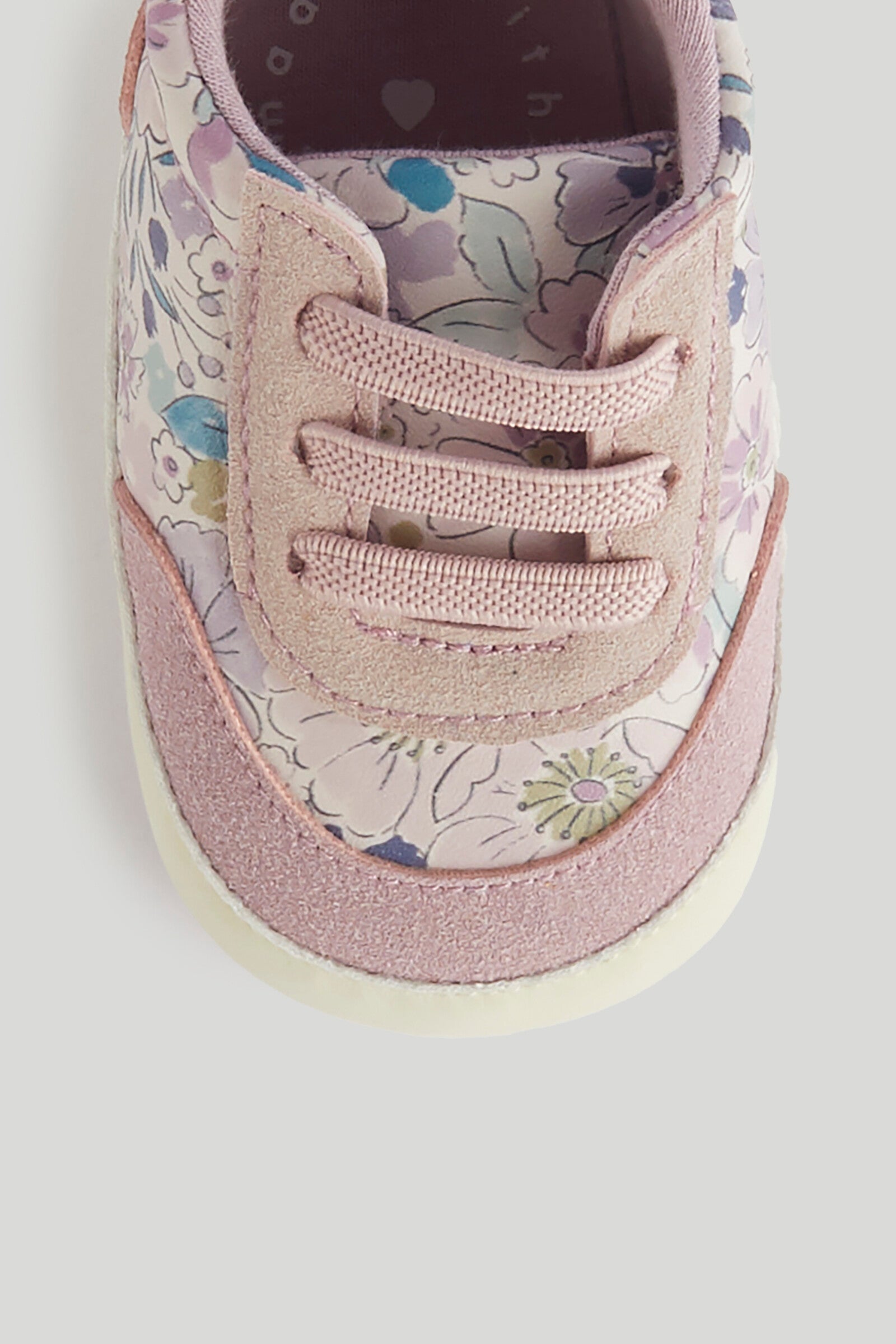 Pink Floral Pram Trainers