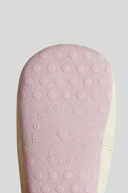 Pink Floral Pram Trainers