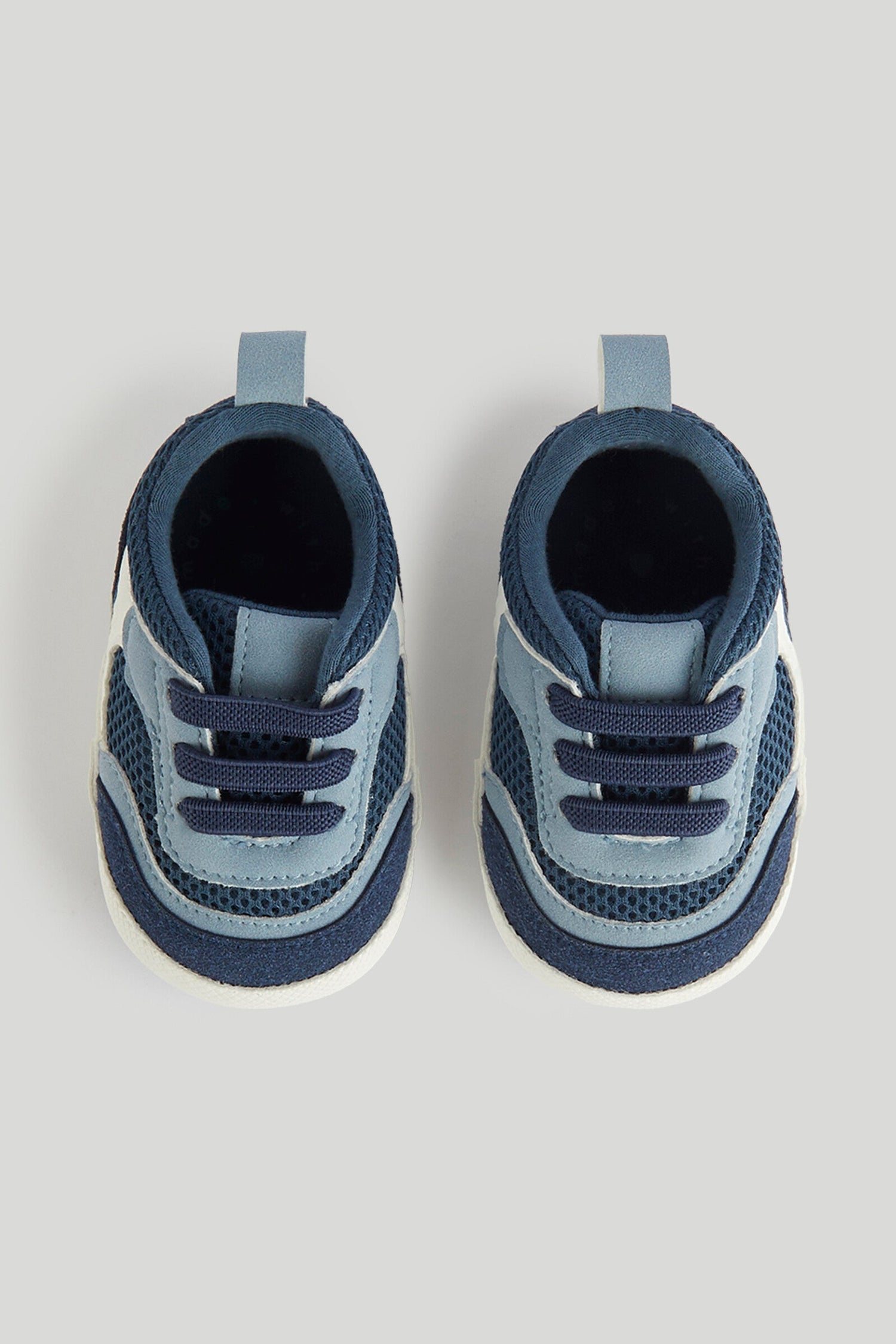 Navy Pram Trainers