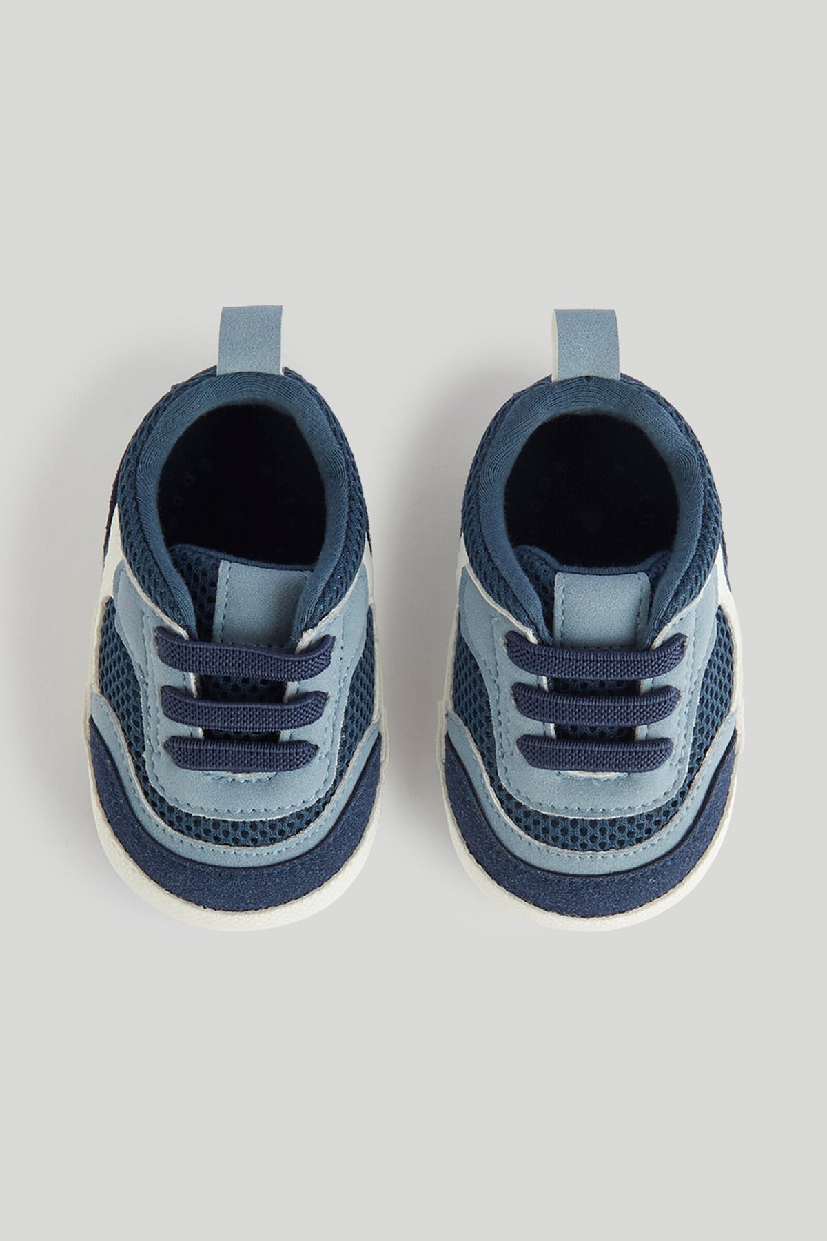 Navy Pram Trainers