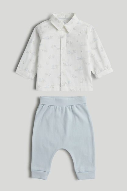 My First Shirt and Joggers Outfit - Multi / 12-18 Months