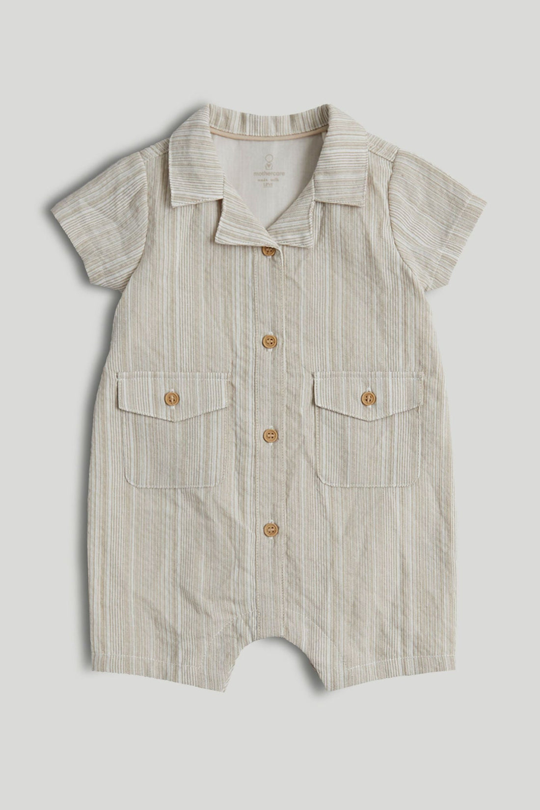 Striped Romper - Multi / 12-18 Months