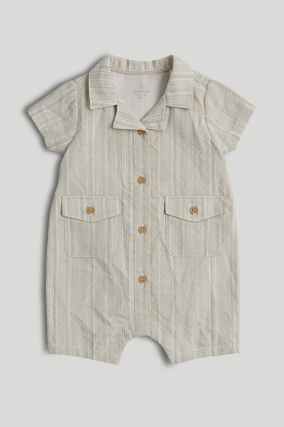 Striped Romper - Multi / 12-18 Months